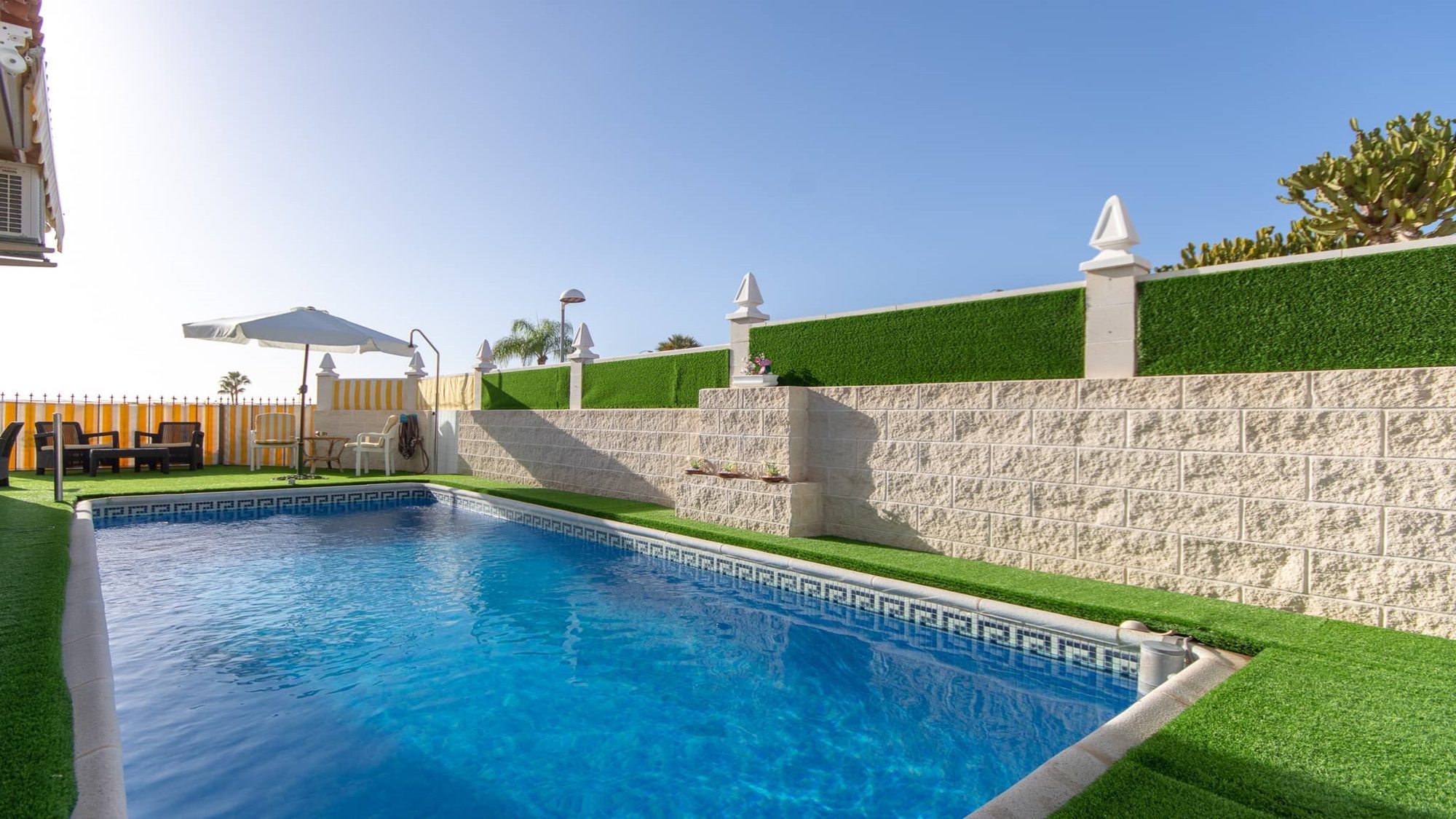 Sueño Azul holiday rental villa in Tenerife with a private heated pool